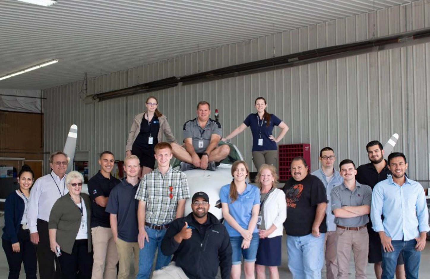 Entiry Eagle Aircraft Flight Academy instructors crew